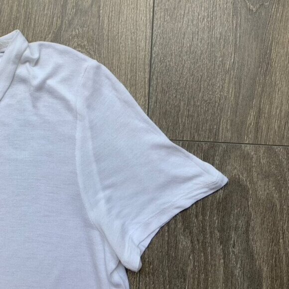 Aritzia Wilfred T-shirt Tee Short sleeve White Crew neck Casual Basic Size XS - Picture 10 of 15